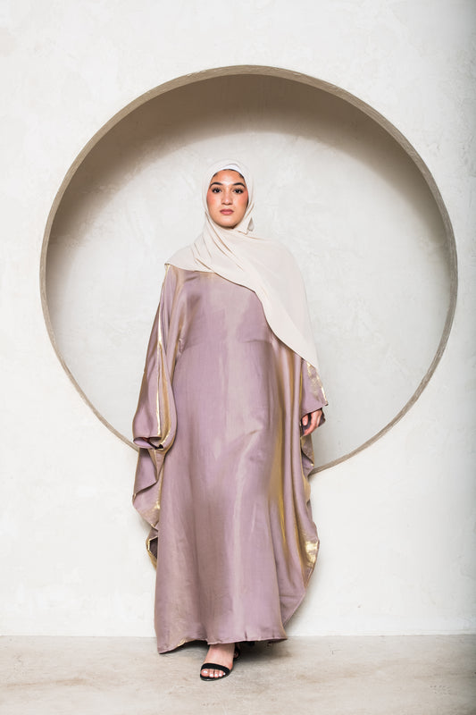 KAFTAN DRESS LIGHT PINK