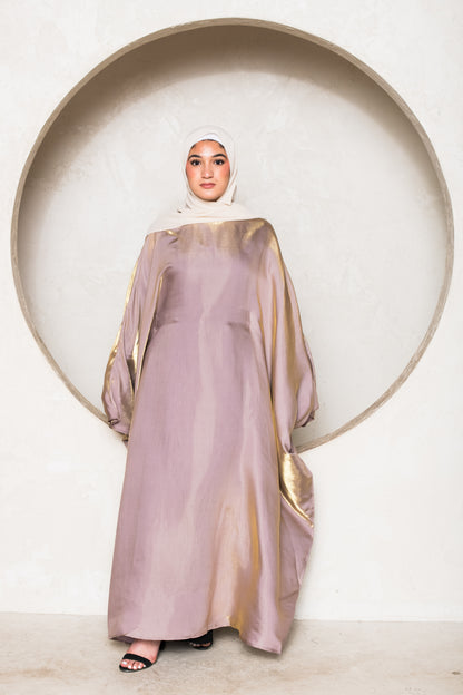 KAFTAN DRESS LIGHT PINK